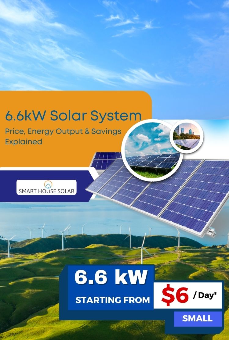 6.6 kW Solar System | Australia | Smart House Solar