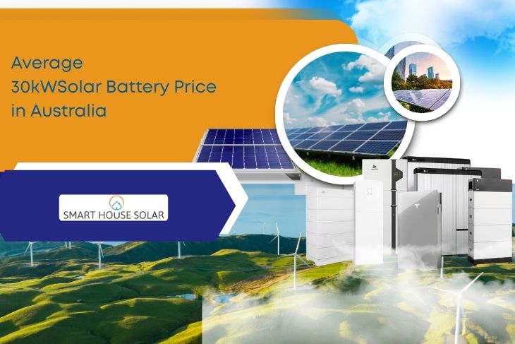 Average 30kW Solar Battery Price in Australia