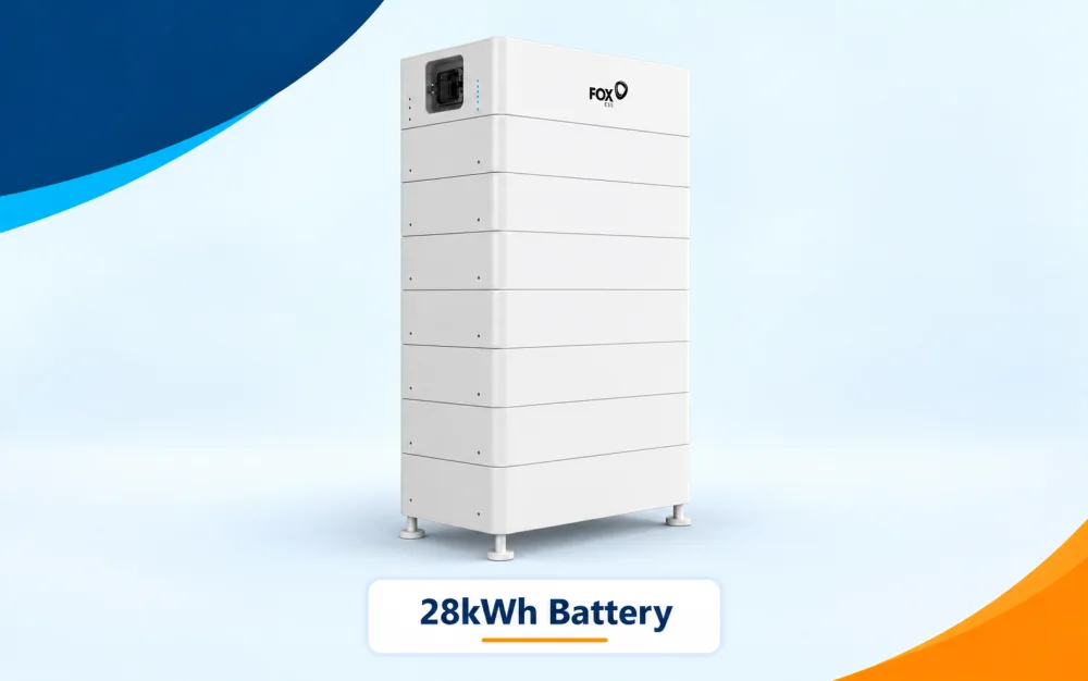 28kWh Fox ESS home battery installed by Smart House Solar